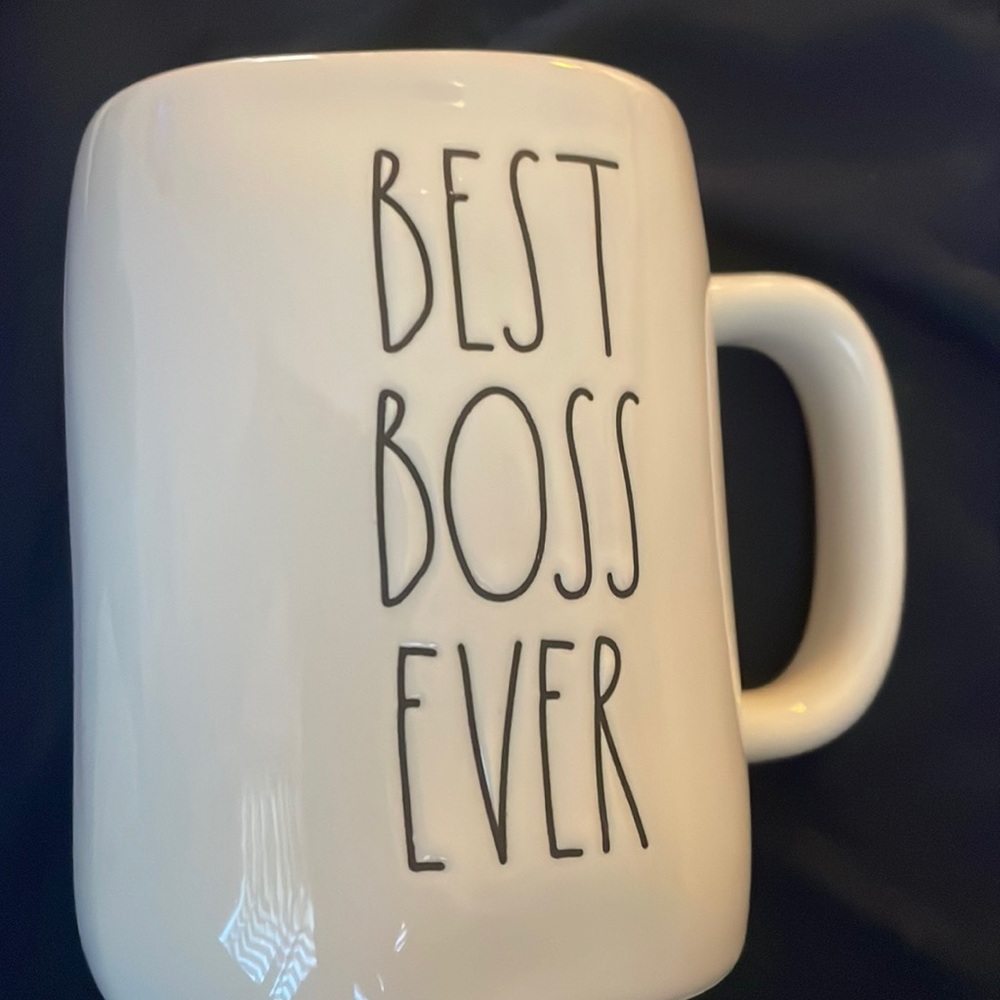Rae Dunn Best Boss Ever Mug NWT